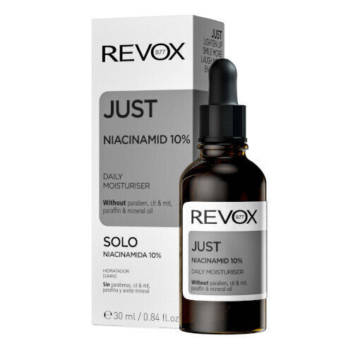 Toitev näoseerum Revox Just Niacinamide Just 10%, 30 ml цена и информация | Näoõlid, seerumid | kaup24.ee