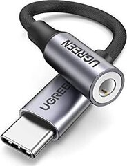 Адаптер Ugreen 3.5 мм USB C, 80154 цена и информация | Адаптеры и USB-hub | kaup24.ee