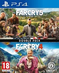 Far Cry 4 & Far Cry 5 (Double Pack) Playstation 4 PS4 Game цена и информация | Компьютерные игры | kaup24.ee