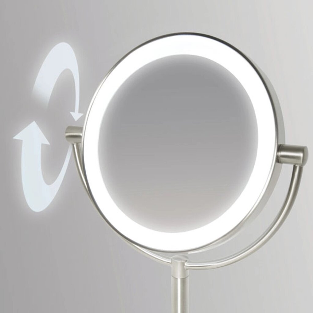 Eraldiseisev peegel LED-valgustusega Homedics MIR-8160 цена и информация | Meigikotid, lauapeeglid | kaup24.ee