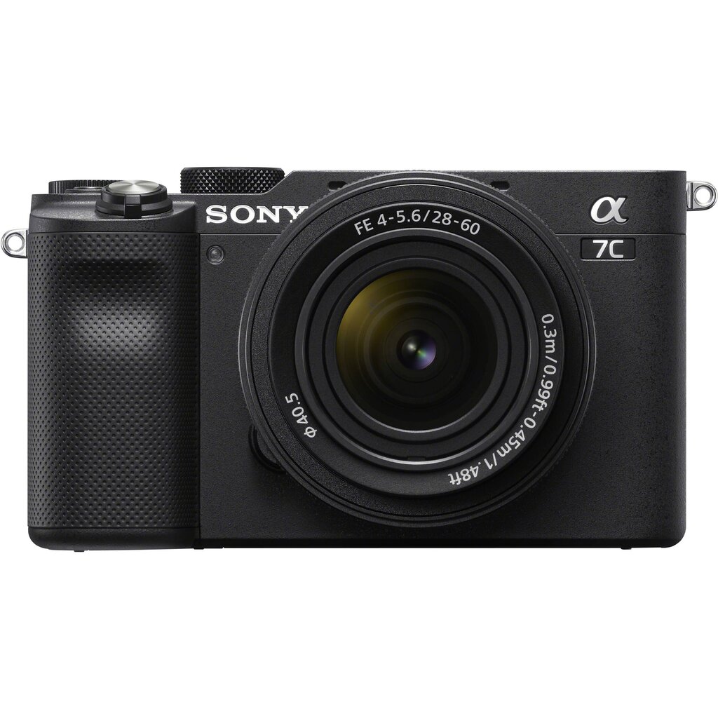 Sony A7C 28-60mm (Black) | (ILCE-7CL/B) | (α7C) | (Alpha 7C) цена и информация | Fotoaparaadid | kaup24.ee