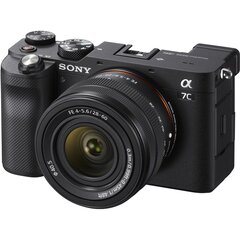 Sony A7C 28-60mm (Black) | (ILCE-7CL/B) | (α7C) | (Alpha 7C) цена и информация | Фотоаппараты | kaup24.ee