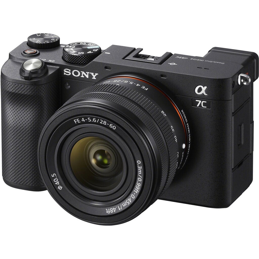 Sony A7C 28-60mm (Black) | (ILCE-7CL/B) | (α7C) | (Alpha 7C) цена и информация | Fotoaparaadid | kaup24.ee