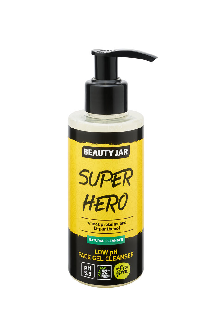 Näopesugeel Super Hero Beauty Jar, 150ml hind ja info | Näopuhastusvahendid | kaup24.ee