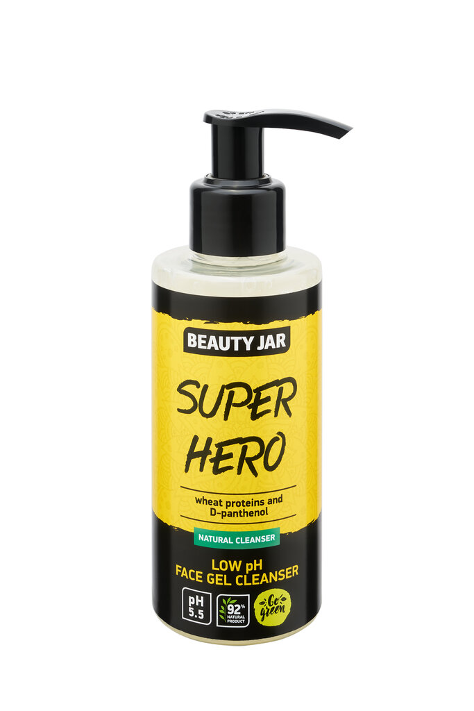 Näopesugeel Super Hero Beauty Jar, 150ml цена и информация | Näopuhastusvahendid | kaup24.ee