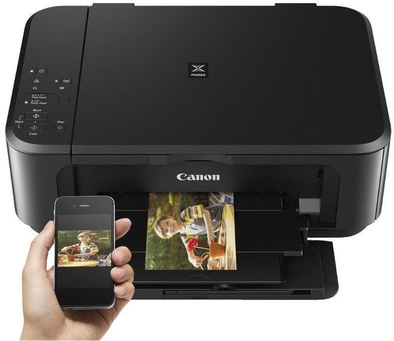 Multifunktsionaalne värvi-tindiprinter Canon Pixma MG3650, must hind ja info | Printerid | kaup24.ee