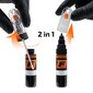 AUDI Y2G - GLUTORANGE Kriimustuste parandmaise värv + Poleerimisaine 15 ml цена и информация | Auto värvikorrektorid | kaup24.ee