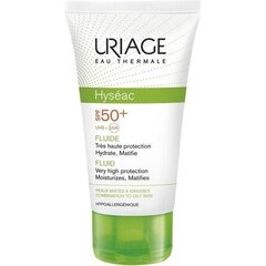 Kaitsev näoemulsioon Uriage Hyseac SPF50+, 50 ml hind ja info | Näokreemid | kaup24.ee