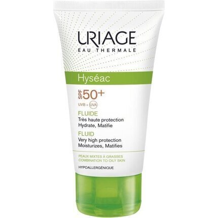 Kaitsev näoemulsioon Uriage Hyseac SPF50+, 50 ml hind ja info | Näokreemid | kaup24.ee