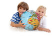 Täispuhutav gloobus-pall CALY, Maailma imed, 40889, 42 cm hind ja info | Arendavad mänguasjad | kaup24.ee