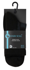 Meriinovillased matkasokid Stark Soul, mustad hind ja info | Meeste sokid | kaup24.ee