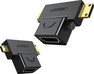 HDMI Adapter Ugreen 20144 цена и информация | Адаптер Aten Video Splitter 2 port 450MHz | kaup24.ee
