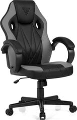 Игровое кресло Sense7 Prism, черное/ серое цена и информация | Офисные кресла | kaup24.ee