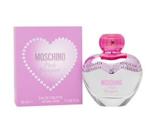 Moschino Pink Bouquet EDT naistele 50 ml hind ja info | Naiste parfüümid | kaup24.ee