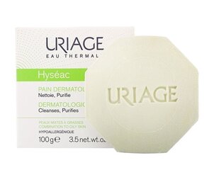 Näopuhastusvahend Uriage Hyseac, 100 g цена и информация | Аппараты для ухода за лицом | kaup24.ee