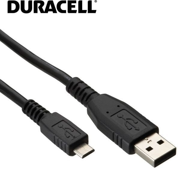 Kaabel Duracell USB-microUSB, 2m hind ja info | Mobiiltelefonide kaablid | kaup24.ee