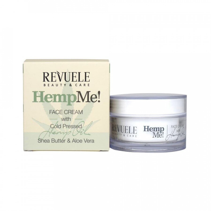 Revuele Hemp Me Näokreem Kanepiõliga 50 ml hind ja info | Näokreemid | kaup24.ee