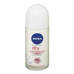 Rulldeodorant Nivea Dry Confidence 50 ml hind ja info | Deodorandid | kaup24.ee