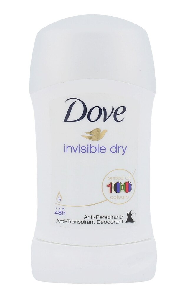 Pulkdeodorant Dove Invisible Dry 40 ml цена и информация | Deodorandid | kaup24.ee