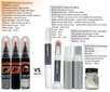 VOLKSWAGEN 9093 - BLACKMAGIC Kriimustuste parandmaise värv + Poleerimisaine 15 ml hind ja info | Auto värvikorrektorid | kaup24.ee