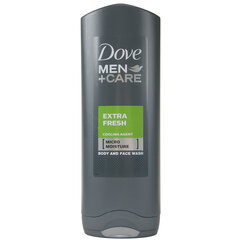 Гель для душа для мужчин Dove Men +Care Extra Fresh 250 мл цена и информация | Масла, гели для душа | kaup24.ee