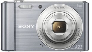 Kompaktkaamera SONY DSC-W810 Hõbedane hind ja info | Fotoaparaadid | kaup24.ee