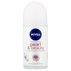 Nivea Pearl & Beauty 48h antiperspirant 50 ml цена и информация | Дезодоранты | kaup24.ee