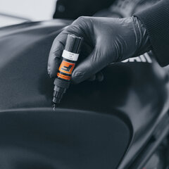 CHRYSLER W12 - BRIGHT WHITE Комплект: Карандаш-корректор для устранения царапин + Модификатор ржавчины + Лак 15 ml цена и информация | Автомобильная краска | kaup24.ee
