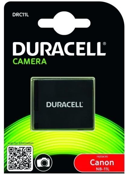 Duracell aku, analoog Canon NB-11L, 600mAh hind ja info | Akud, patareid fotoaparaatidele | kaup24.ee