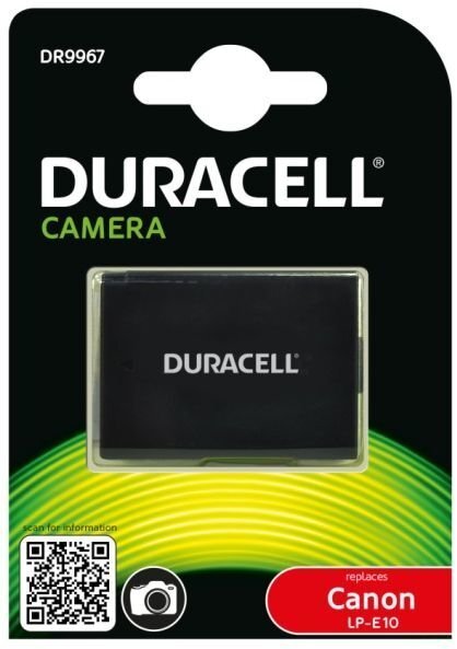 Duracell aku, analoog Canon LP-E10, 1020mAh цена и информация | Akud, patareid fotoaparaatidele | kaup24.ee