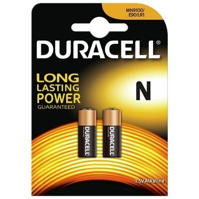 Patareid Duracell MN9100 / N / N2 1,5 V, 2 tk (EU blister) hind ja info | Patareid | kaup24.ee