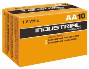 Patarei Duracell Industrial AA, 10 tk hind ja info | Patareid | kaup24.ee