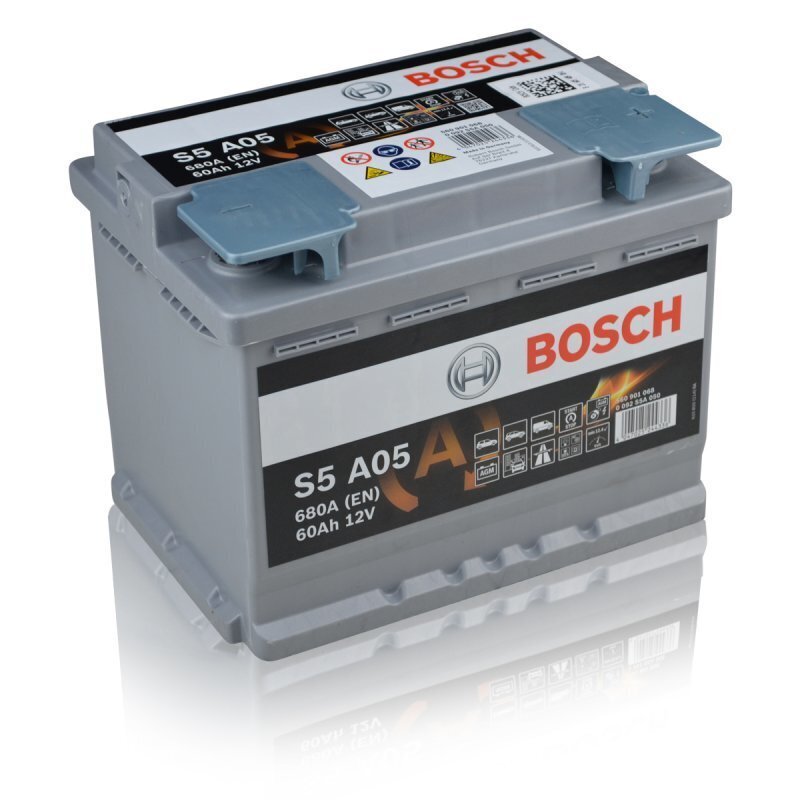 Aku Bosch AGM 60AH 680A S5A05 цена и информация | Akud | kaup24.ee