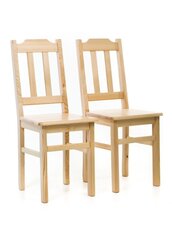 Männipuidust toolid Tim 5145, 2 tk, lakitud hind ja info | Ecofurniture Mööbel ja sisustus | kaup24.ee