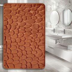 Vannitoavaip Memory foam Benedomo 50x80, kohvipruun цена и информация | Аксессуары для ванной комнаты | kaup24.ee