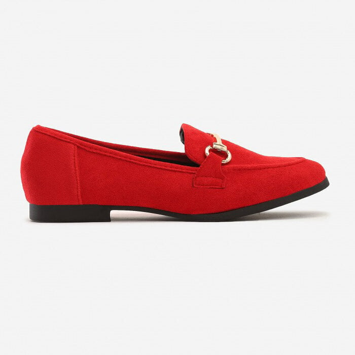 Pandlaga mokassiinid, punased hind ja info | Naiste kingad | kaup24.ee