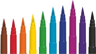Фломастеры COLORINO KIDS, 10 цветов цена и информация | Принадлежности для рисования, лепки | kaup24.ee