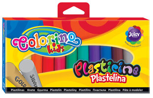 Пластилин COLORINO, 12 цветов цена и информация | Принадлежности для рисования, лепки | kaup24.ee