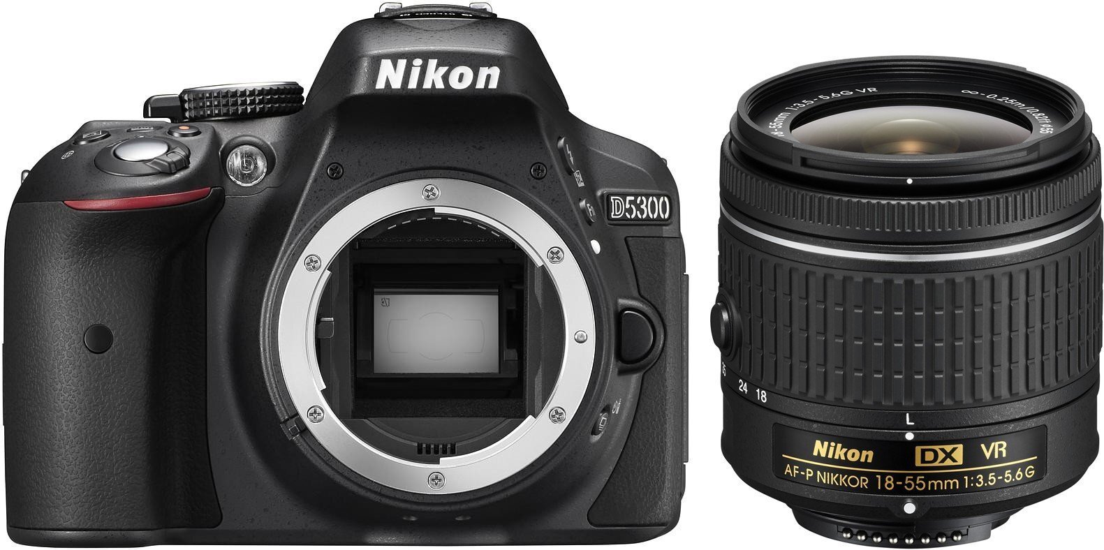 Nikon D5300 AF-P 18-55 VR Kit hind ja info | Fotoaparaadid | kaup24.ee