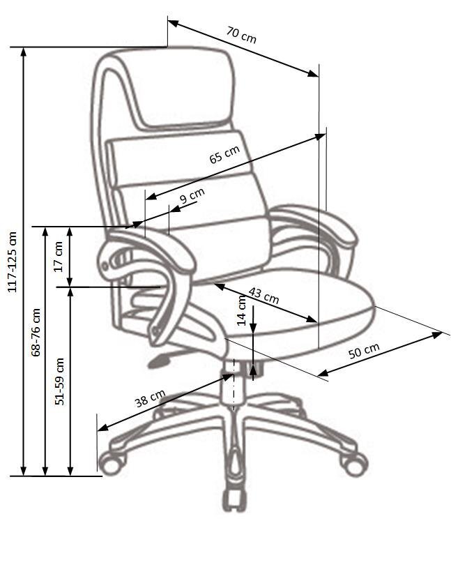 Kontoritool Sidney hind ja info | Kontoritoolid | kaup24.ee