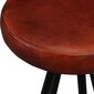 vidaXL baaripukid 4 tk, ehtne nahk hind ja info | Söögilaua toolid, köögitoolid | kaup24.ee