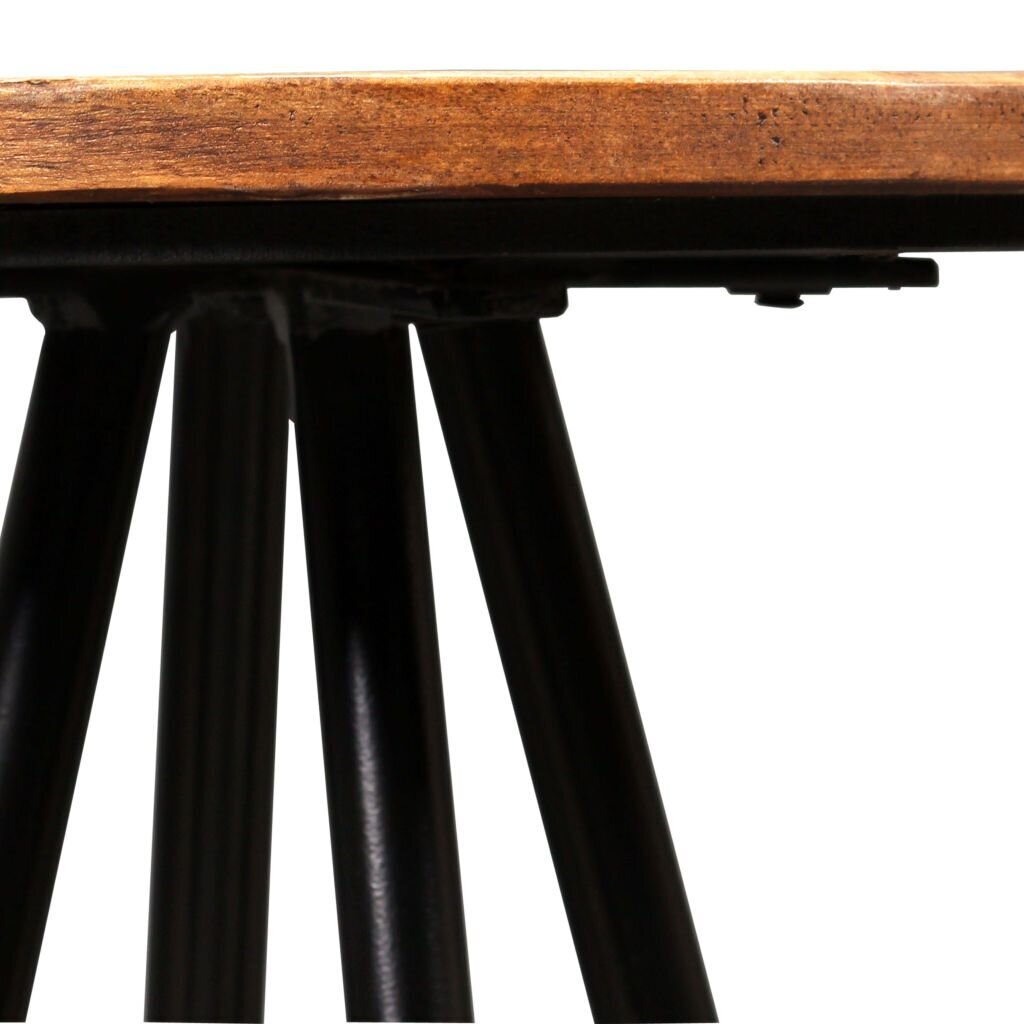vidaXL baaripukid 4 tk, taastatud puit hind ja info | Söögilaua toolid, köögitoolid | kaup24.ee