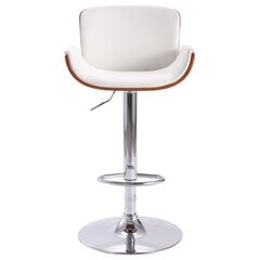 Барный стул, белого цвета цена и информация | Стулья для кухни и столовой | kaup24.ee