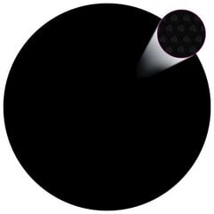 vidaXL basseinikate, must, 527 cm, PE hind ja info | Basseinitehnika | kaup24.ee