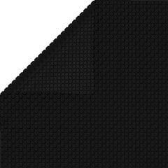 vidaXL basseinikate, must, 450 x 220 cm, PE hind ja info | Basseinitehnika | kaup24.ee