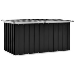 vidaXL aia hoiukast, antratsiithall, 129 x 67 x 65 cm цена и информация | Уличные контейнеры, контейнеры для компоста | kaup24.ee