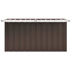 vidaXL aia hoiukast, pruun, 129 x 67 x 65 cm цена и информация | Уличные контейнеры, контейнеры для компоста | kaup24.ee