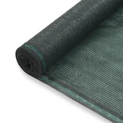 vidaXL tenniseväljaku võrk, HDPE, 1,8 x 25 m, roheline цена и информация | Товары для большого тенниса | kaup24.ee