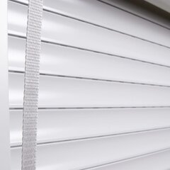 vidaXL fassaadiruloo alumiinium 70 x 100 cm, valge hind ja info | Voldikkardinad | kaup24.ee