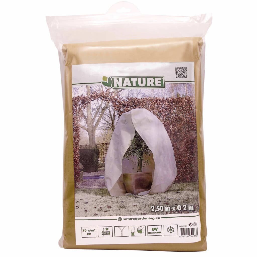 Nature talve fliiskate lukuga 70 g/m² beež 2 x 2,5 m hind ja info | Aiatööriistad | kaup24.ee